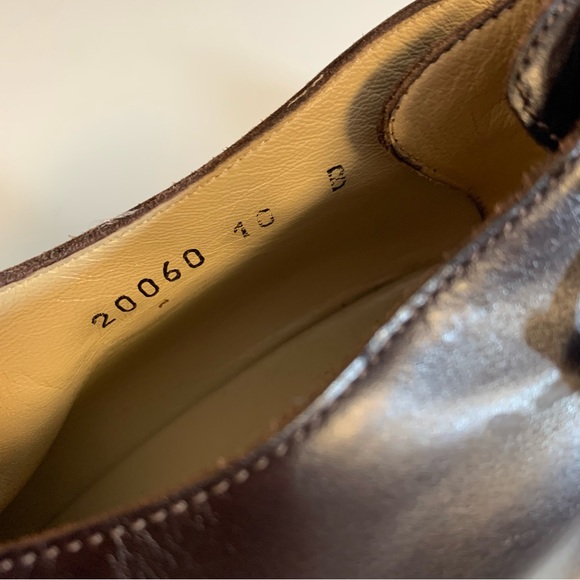 Bottega Veneta Brown Leather Heel Lace Ankle Shoes Boots Size 10 - Picture 9 of 15